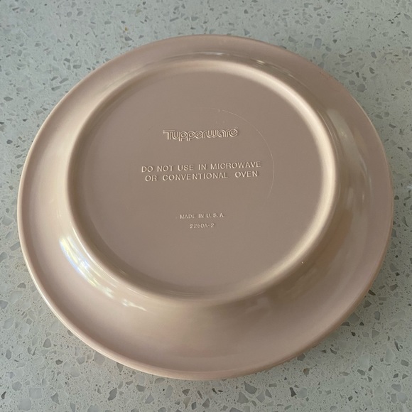 Tupperware melamine lunch plates 2250A-5 - Picture 3 of 3